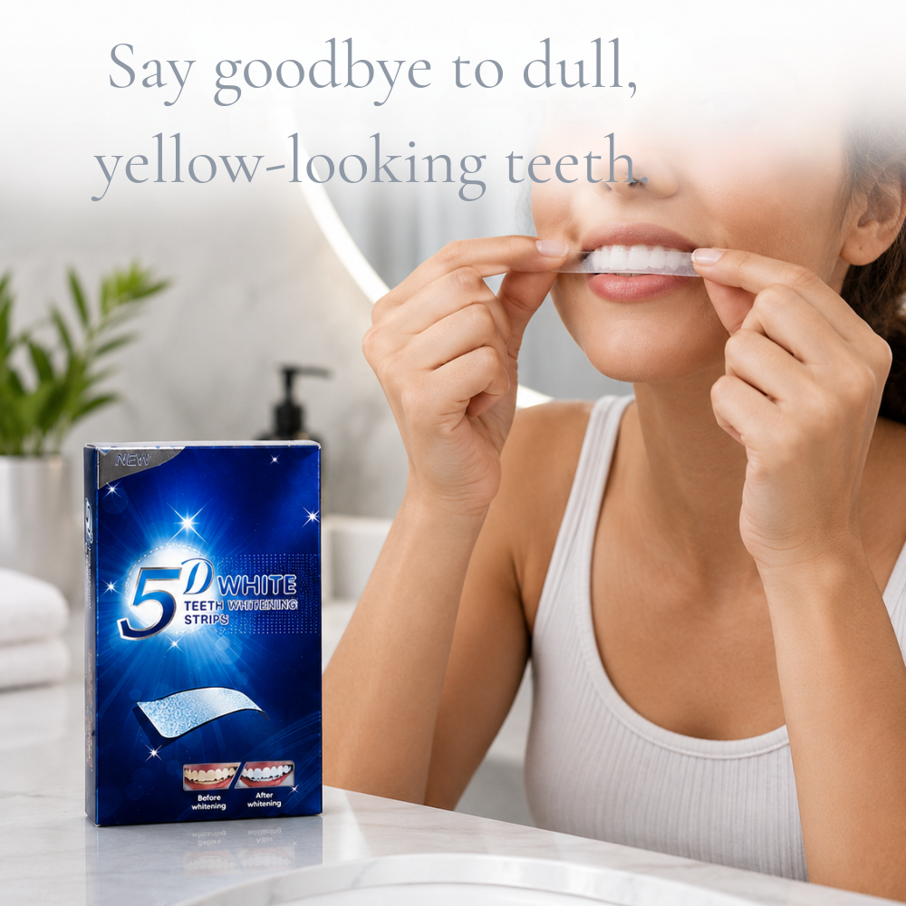 Teeth Whitening Strips - Fast Results in 5 Days