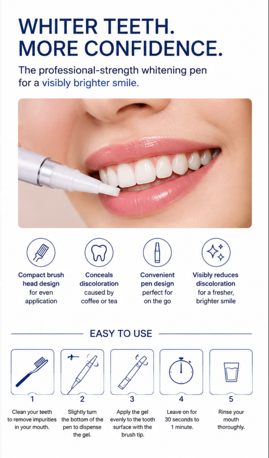 Teeth Whitening Pen – Instant Bright Smile