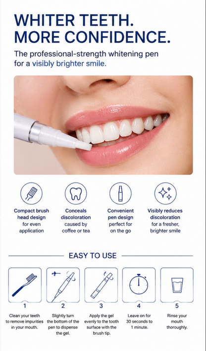 Teeth Whitening Pen – Instant Bright Smile