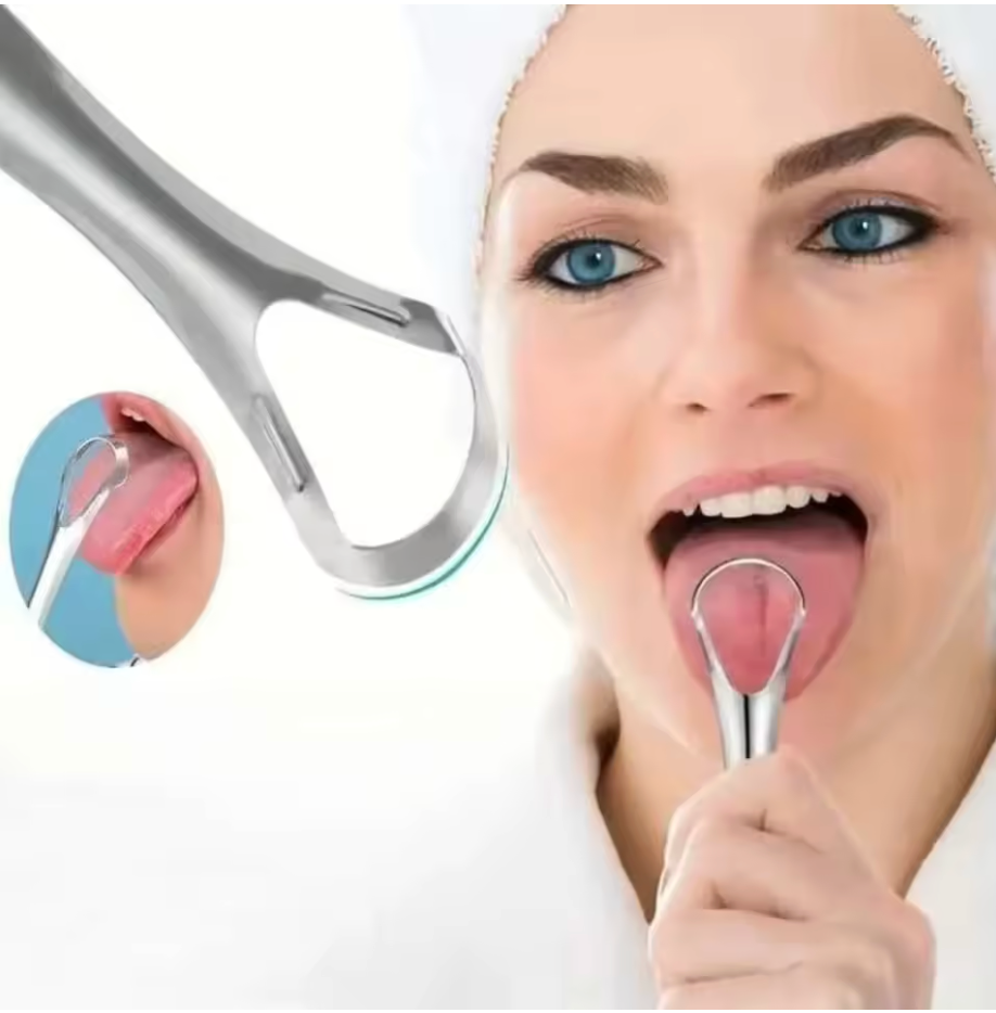 Tongue Scraper Cleaner – Bad Breath Remover Tool