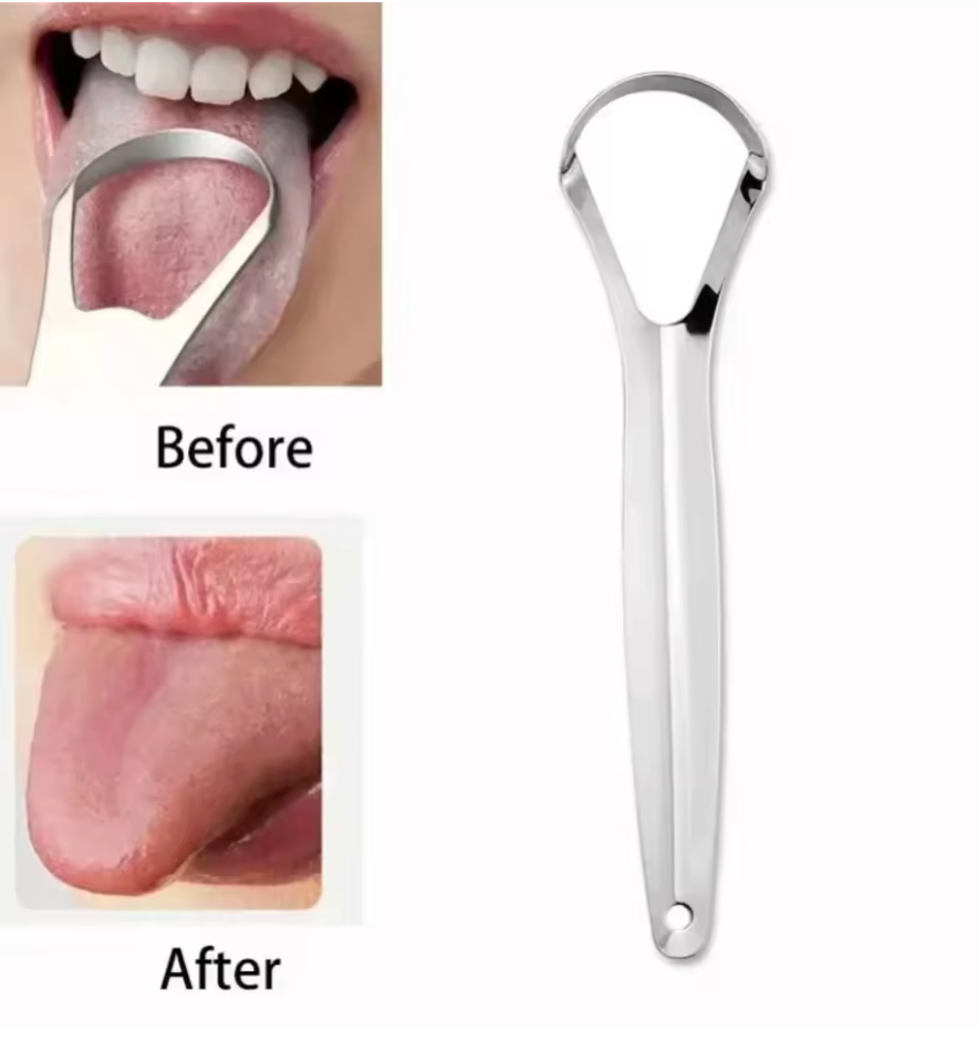 Tongue Scraper Cleaner – Bad Breath Remover Tool