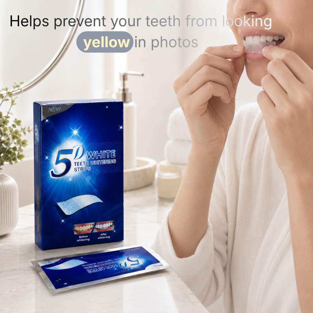 Teeth Whitening Strips - Fast Results in 5 Days
