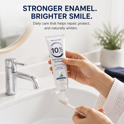 10% Whitening Toothpaste – Enamel Safe Brightening Formula
