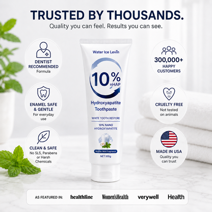 10% Whitening Toothpaste – Enamel Safe Brightening Formula